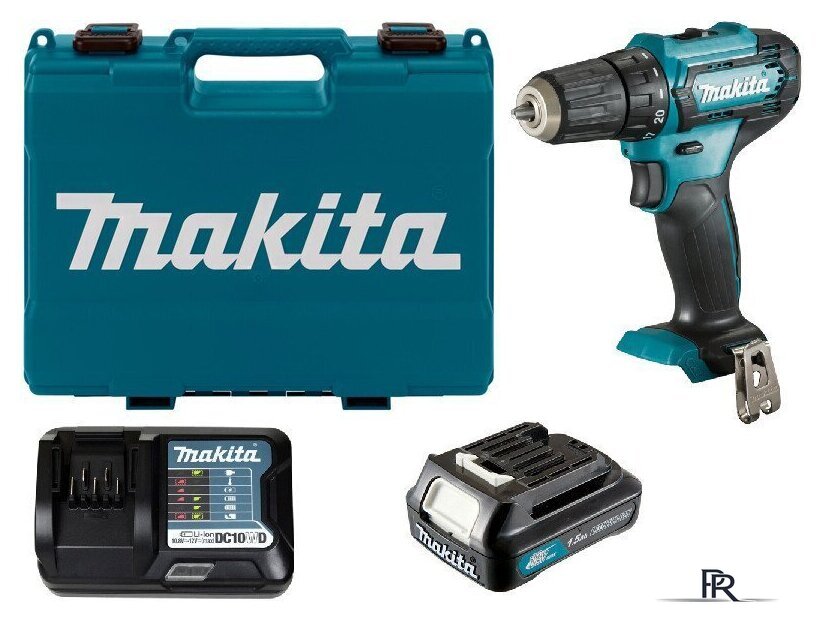Дрель-шуруповерт Makita DF333DWY (с 1-им АКБ, кейс) - Изображение №1 — Интернет-магазин ПроЗаказ