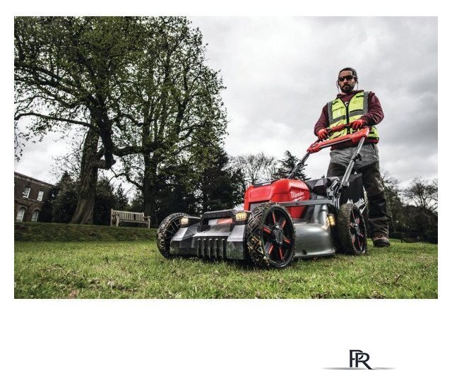 Газонокосилка Milwaukee M18 F2LM53-122 4933479585 (с 2-мя АКБ) - Изображение №6 — Интернет-магазин ПроЗаказ