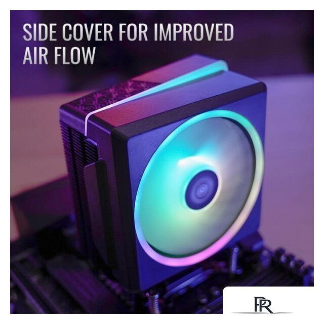 Кулер для процессора AeroCool Cylon 4F WH ARGB PWM 4P - Изображение №5 — Интернет-магазин ПроЗаказ