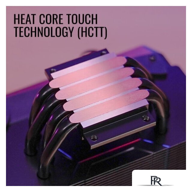 Кулер для процессора AeroCool Cylon 4F WH ARGB PWM 4P - Изображение №4 — Интернет-магазин ПроЗаказ