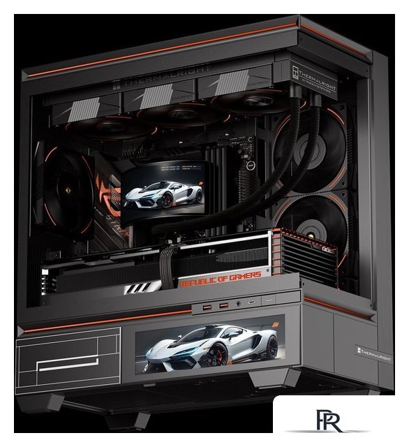 Система жидкостного охлаждения для процессора Thermalright Rainbow Vision 360 Turbo ARGB (черный) - Изображение №4 — Интернет-магазин ПроЗаказ