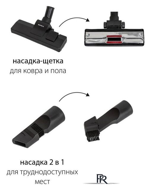 Пылесос Supra VCS-2525 - Изображение №10 — Интернет-магазин ПроЗаказ