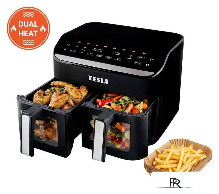 Аэрогриль (аэрофритюрница) Tesla Electronics DualHeat QD464 XXL - Изображение №1 — Интернет-магазин ПроЗаказ