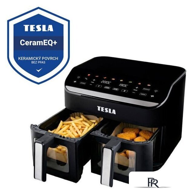 Аэрогриль (аэрофритюрница) Tesla Electronics DualHeat QD464 XXL - Изображение №4 — Интернет-магазин ПроЗаказ