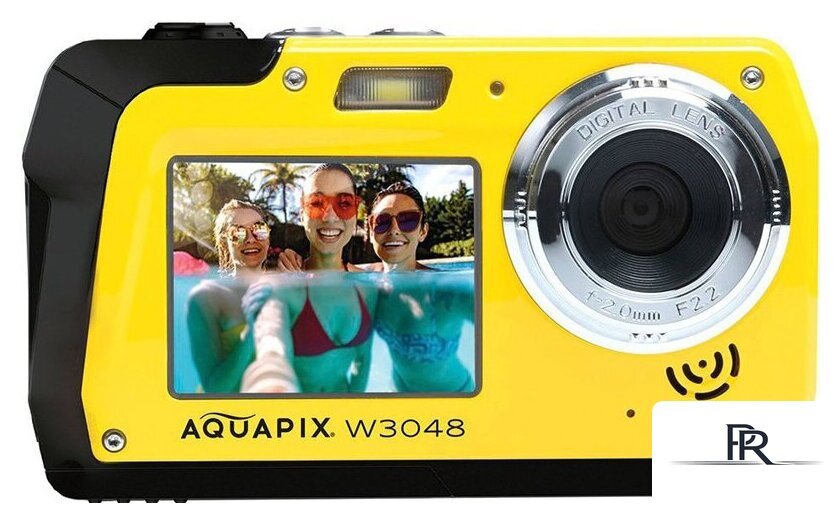 Экшен-камера Aquapix W3048 (Edge yellow) - Изображение №1 — Интернет-магазин ПроЗаказ