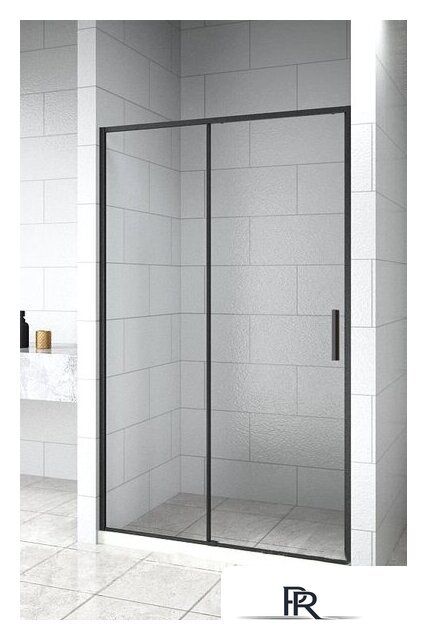 Душевая дверь Aquanet Pleasure Evo 100 AE65-N100-BT (черный анодированный/прозрачное стекло) - Изображение №3 — Интернет-магазин ПроЗаказ