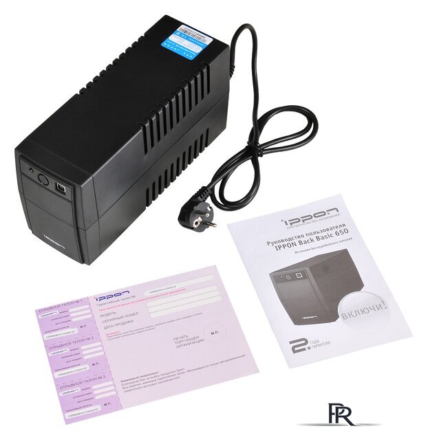 Источник бесперебойного питания IPPON Back Basic 650 - Изображение №8 — Интернет-магазин ПроЗаказ