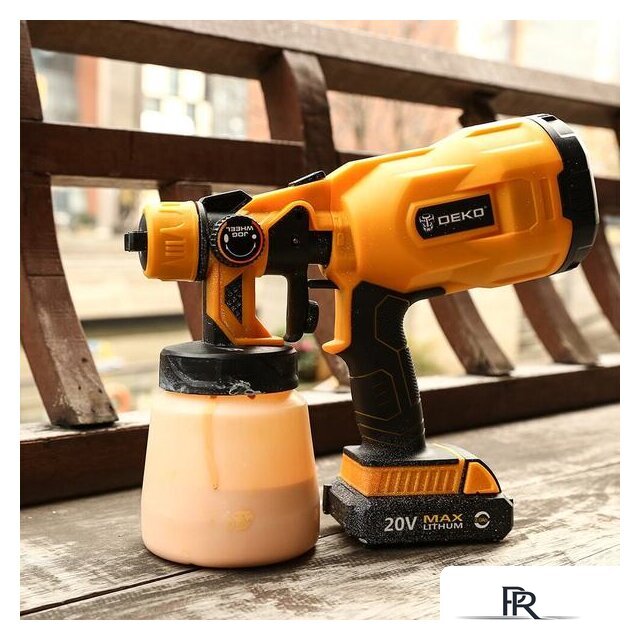 Краскораспылитель Deko DKSG20K2 (с 1-им АКБ) - Изображение №5 — Интернет-магазин ПроЗаказ