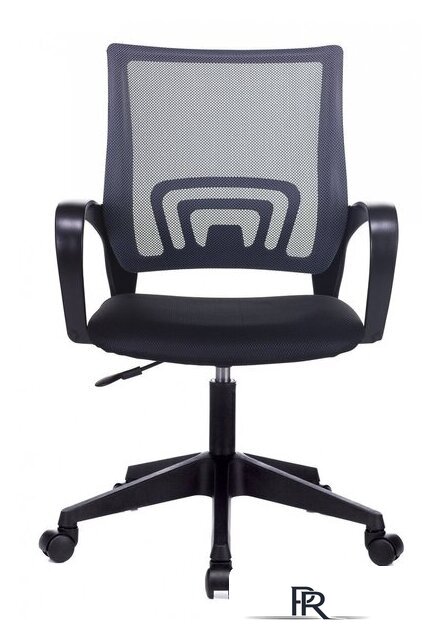 Офисное кресло Бюрократ CH-695NLT (темно-серый/TW-04 сиденье черный TW-11 сетка/ткань) - Изображение №9 — Интернет-магазин ПроЗаказ