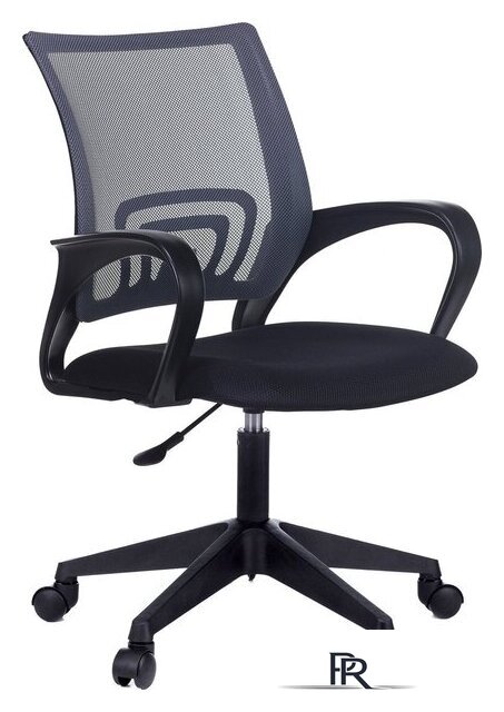 Офисное кресло Бюрократ CH-695NLT (темно-серый/TW-04 сиденье черный TW-11 сетка/ткань) - Изображение №8 — Интернет-магазин ПроЗаказ