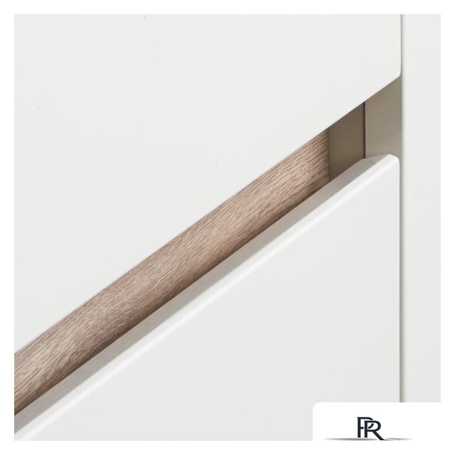  Акватон Тумба под умывальник Нортон 80 1A248901NT010 (белый/дуб эндгр.) - Изображение №4 — Интернет-магазин ПроЗаказ