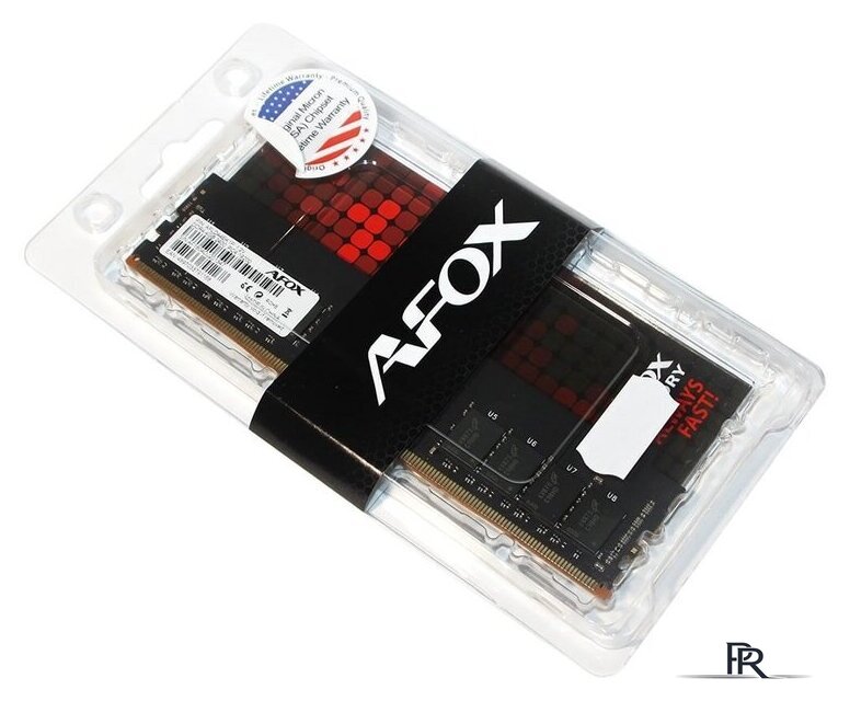 Оперативная память AFOX 4GB DDR4 PC4-19200 AFLD44EK1P - Изображение №2 — Интернет-магазин ПроЗаказ
