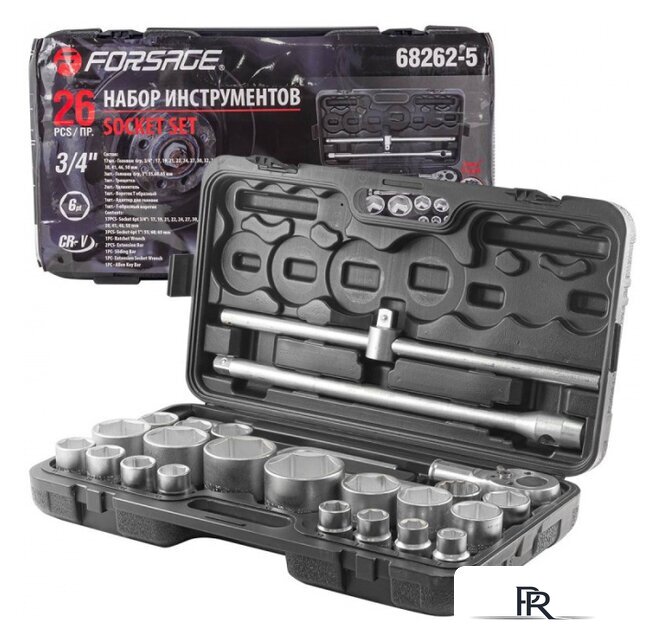 Универсальный набор инструментов FORSAGE F-68262-5 (26 предметов) - Изображение №1 — Интернет-магазин ПроЗаказ