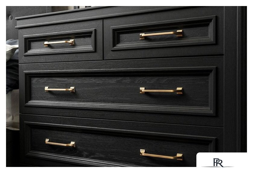 Комод Ангстрем Орландо спальня ОР-100.02 исп.2 (серый уголь) - Изображение №6 — Интернет-магазин ПроЗаказ