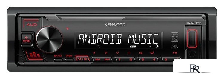 USB-магнитола Kenwood KMM-105 - Изображение №1 — Интернет-магазин ПроЗаказ