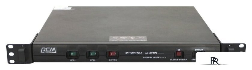 Источник бесперебойного питания Powercom King Pro RM KIN-600AP-RM-1U - Изображение №1 — Интернет-магазин ПроЗаказ