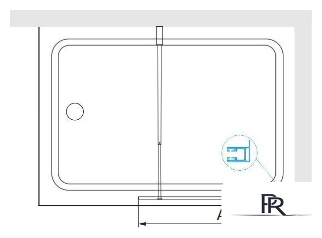Стеклянная шторка для ванны RGW SC-051B 800 351105108-14 - Изображение №4 — Интернет-магазин ПроЗаказ