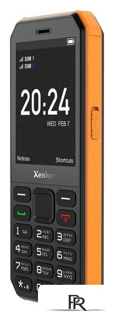 Кнопочный телефон Xenium X300 (оранжевый/черный) - Изображение №7 — Интернет-магазин ПроЗаказ