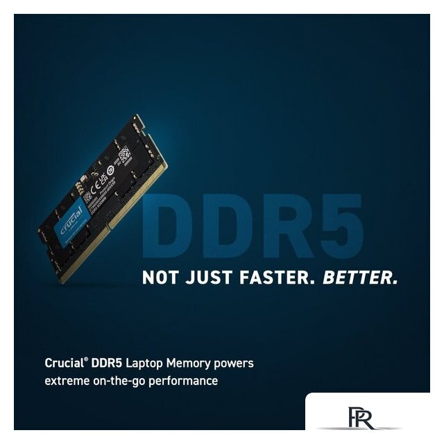 Оперативная память Crucial 32ГБ DDR5 SODIMM 5600 МГц CT32G56C46S5 - Изображение №2 — Интернет-магазин ПроЗаказ