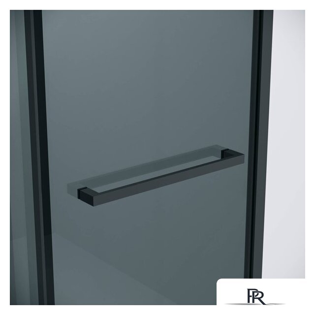 Душевой уголок Grossman Style 100x100x195 120.K33.05.1010.21.10 (черный матовый/стекло тонированное) - Изображение №2 — Интернет-магазин ПроЗаказ