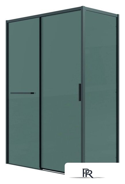 Душевой уголок Grossman Style 100x100x195 120.K33.05.1010.21.10 (черный матовый/стекло тонированное) - Изображение №1 — Интернет-магазин ПроЗаказ