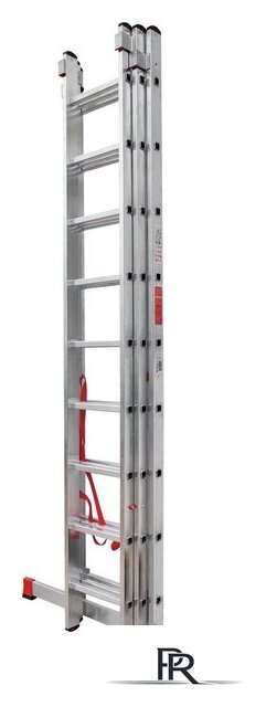 Лестница-стремянка Новая высота NV 323 трёхсекционная профессиональная 3x9 ступеней - Изображение №6 — Интернет-магазин ПроЗаказ