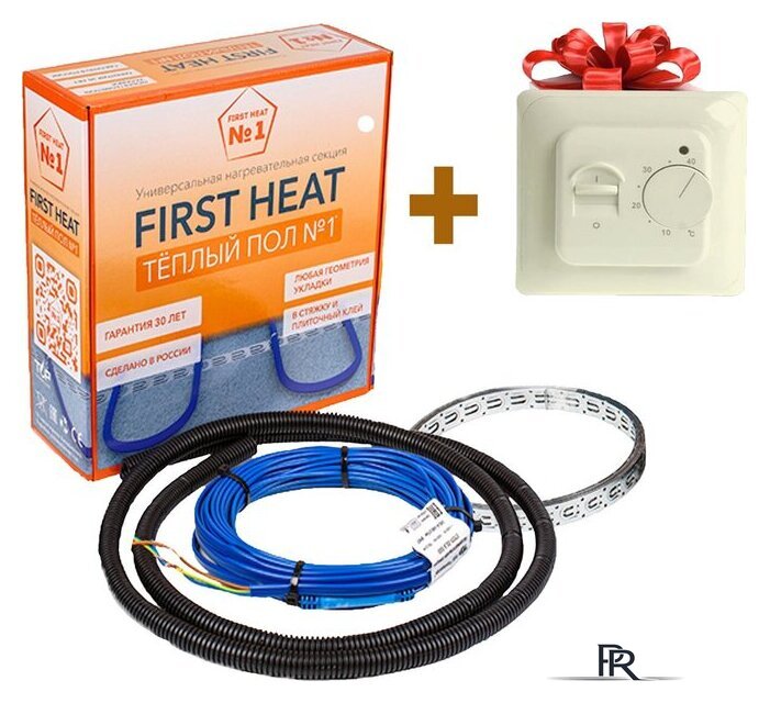 Нагревательный кабель Теплый пол №1 СТСП-81.0-1440 с терморегулятором RТС 70.26 - Изображение №1 — Интернет-магазин ПроЗаказ