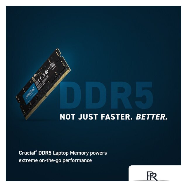 Оперативная память Crucial 16ГБ DDR5 SODIMM 5600МГц CT16G56C46S5 - Изображение №2 — Интернет-магазин ПроЗаказ