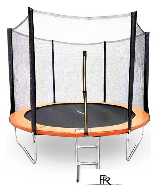 Батут GetActive Jump 10ft - 305 см с лестницей, внешней сеткой (оранжевый) - Изображение №1 — Интернет-магазин ПроЗаказ