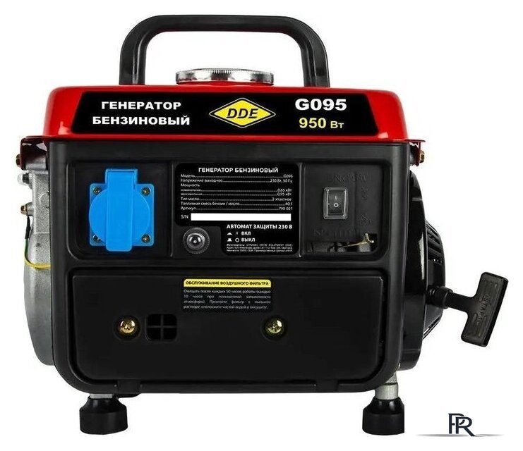 Бензиновый генератор DDE G095 - Изображение №3 — Интернет-магазин ПроЗаказ