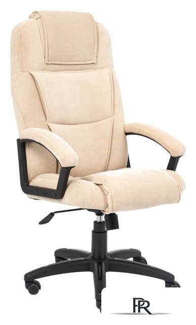 Офисное кресло TetChair Bergamo флок (бежевый) - Изображение №1 — Интернет-магазин ПроЗаказ