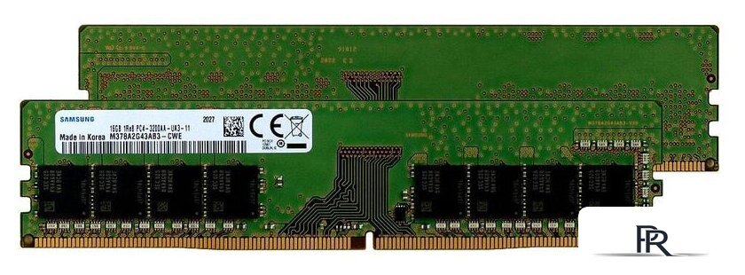 Оперативная память Samsung 16GB DDR4 PC4-25600 M378A2G43AB3-CWE - Изображение №2 — Интернет-магазин ПроЗаказ