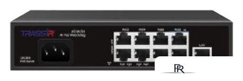 Неуправляемый коммутатор TRASSIR TR-NS1109-120-8PoE - Изображение №1 — Интернет-магазин ПроЗаказ