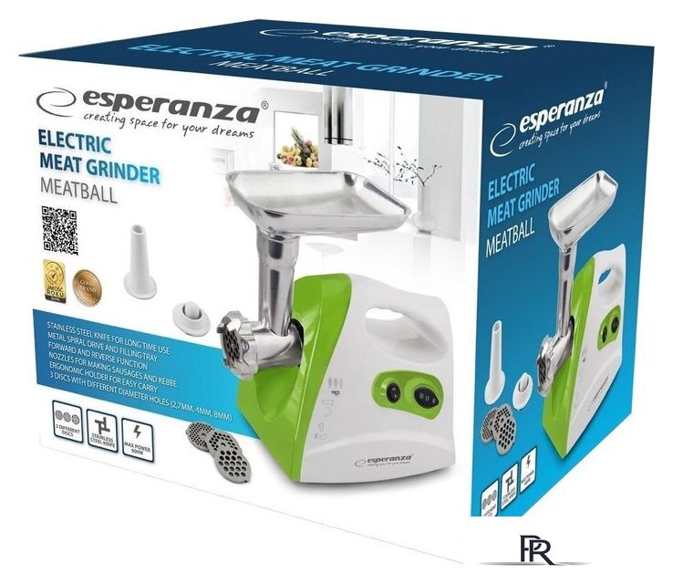 Мясорубка Esperanza EKM012G - Изображение №4 — Интернет-магазин ПроЗаказ