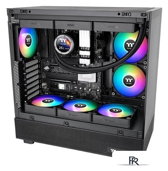 Комплект вентиляторов для корпуса Thermaltake CT120 Sync Reverse ARGB 2-Fan Pack CL-F173-PL12SW-A - Изображение №6 — Интернет-магазин ПроЗаказ