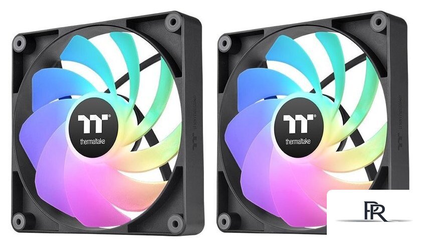 Комплект вентиляторов для корпуса Thermaltake CT120 Sync Reverse ARGB 2-Fan Pack CL-F173-PL12SW-A - Изображение №1 — Интернет-магазин ПроЗаказ