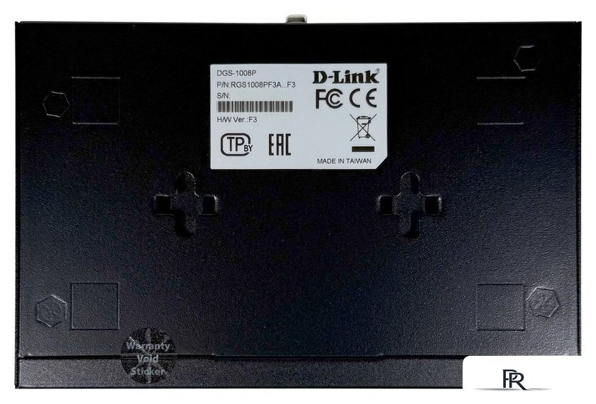 Неуправляемый коммутатор D-Link DGS-1008P/F3A - Изображение №4 — Интернет-магазин ПроЗаказ