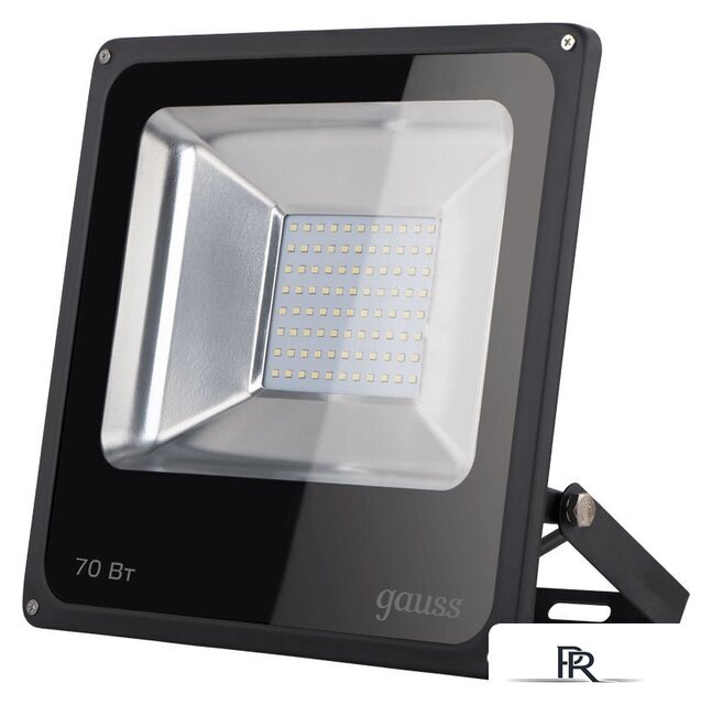 Уличный прожектор Gauss LED 70W IP65 6500K 613100370 (черный) - Изображение №1 — Интернет-магазин ПроЗаказ