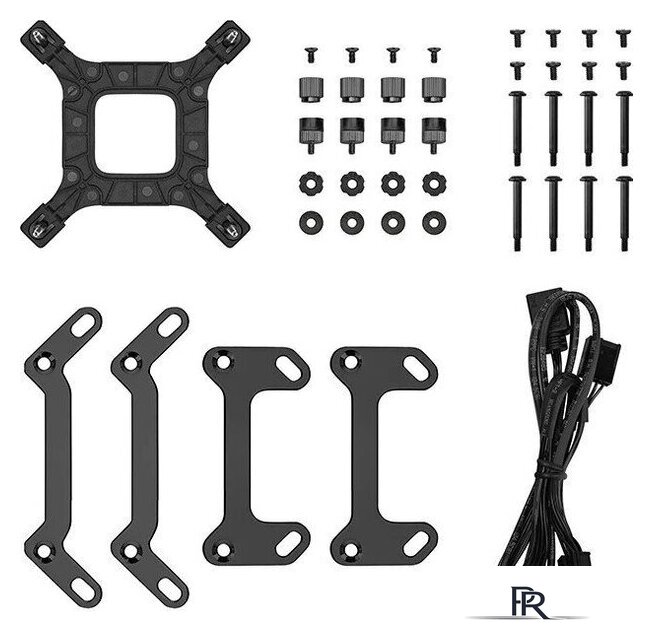 Система жидкостного охлаждения для процессора DeepCool LM240 R-LM240-BKDMMC-1 - Изображение №5 — Интернет-магазин ПроЗаказ