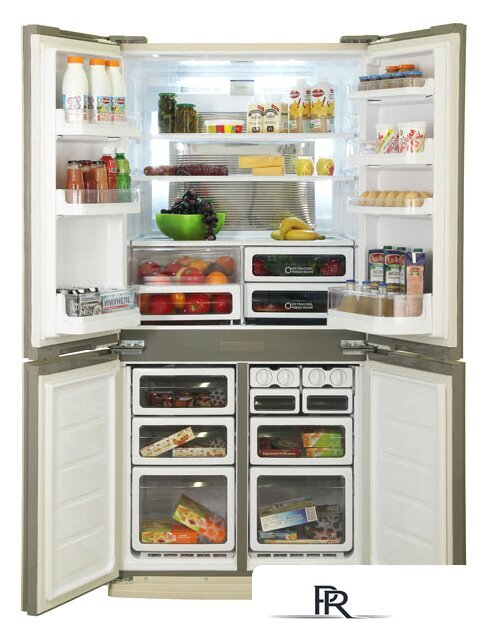 Многодверный холодильник Sharp SJ-EX98FBE - Изображение №2 — Интернет-магазин ПроЗаказ