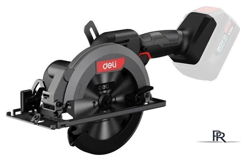Дисковая (циркулярная) пила Deli EDE-YJ20-1D4 (с 2-мя АКБ) - Изображение №5 — Интернет-магазин ПроЗаказ
