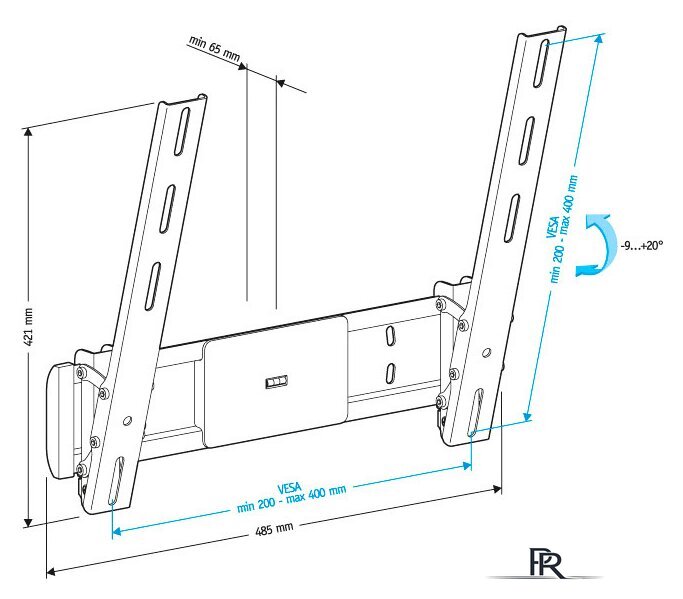 Кронштейн для телевизора Holder LCD-T4612 - Изображение №2 — Интернет-магазин ПроЗаказ