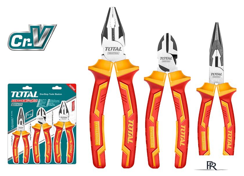 Набор пассатижей Total THT2K0302 (3 предмета) - Изображение №1 — Интернет-магазин ПроЗаказ