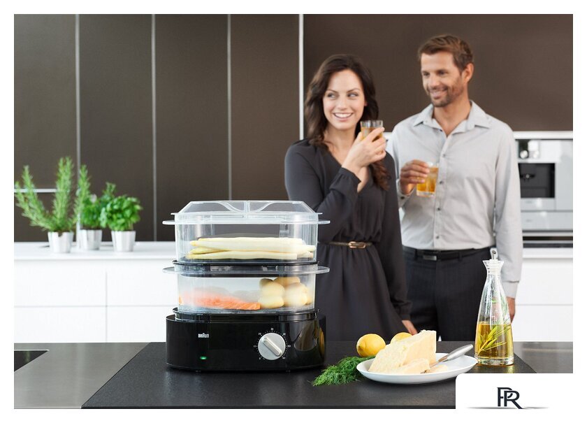 Пароварка Braun IdentityCollection FS 5100 Black - Изображение №6 — Интернет-магазин ПроЗаказ