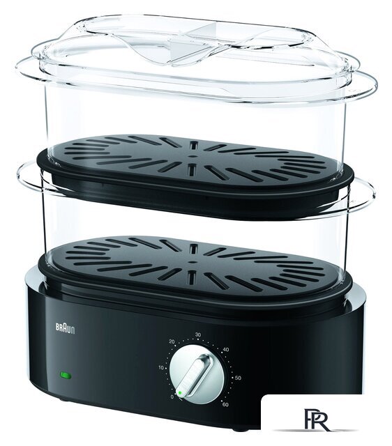 Пароварка Braun IdentityCollection FS 5100 Black - Изображение №2 — Интернет-магазин ПроЗаказ