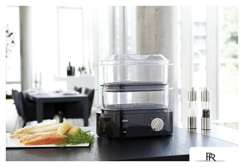 Пароварка Braun IdentityCollection FS 5100 Black - Изображение №4 — Интернет-магазин ПроЗаказ