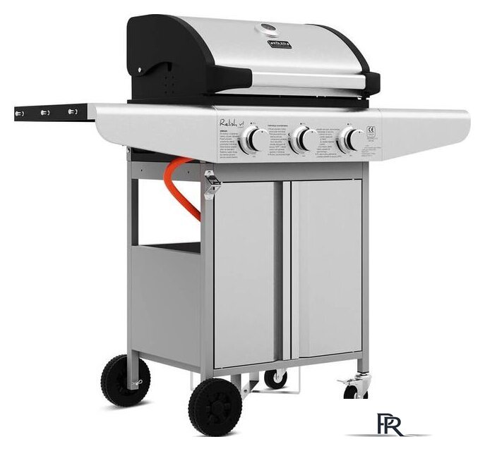 Газовый гриль для дачи Koler Relish v1 Compact (серебристый) - Изображение №3 — Интернет-магазин ПроЗаказ