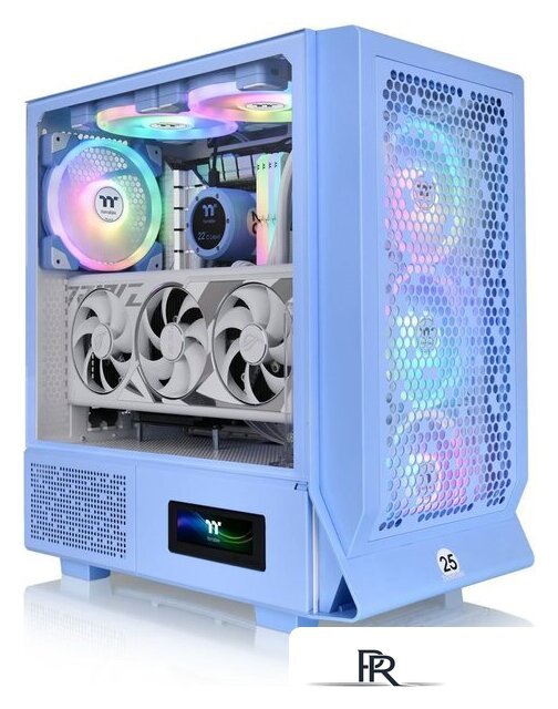 Корпус Thermaltake Ceres 330 TG ARGB Hydrangea Blue CA-1Y2-00MFWN-00 - Изображение №2 — Интернет-магазин ПроЗаказ