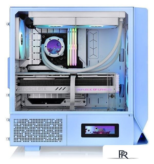 Корпус Thermaltake Ceres 330 TG ARGB Hydrangea Blue CA-1Y2-00MFWN-00 - Изображение №5 — Интернет-магазин ПроЗаказ