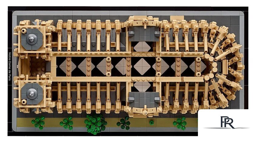 Конструктор LEGO Architecture 21061 Собор Парижской Богоматери - Изображение №5 — Интернет-магазин ПроЗаказ